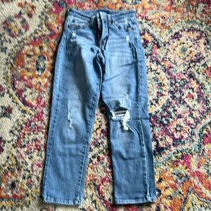 Women’s guess jeans boot, cut, size 26